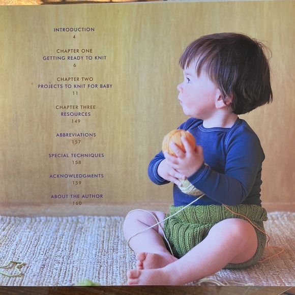 Vintage Baby Knits Knitting Book by Kristen Rengren hardcover - Picture 5 of 13